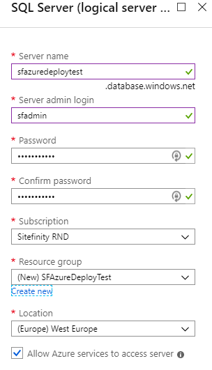 SQL Server details SQL Server details