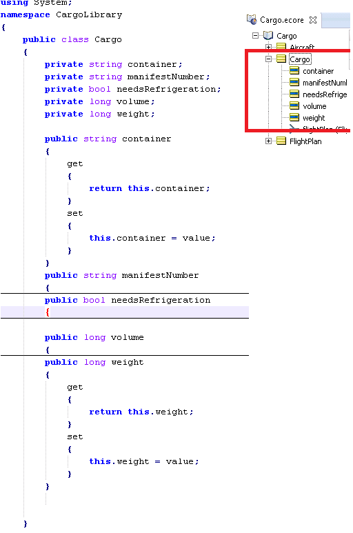 NET-Business-Object-class-Cargo NET-Business-Object-class-Cargo