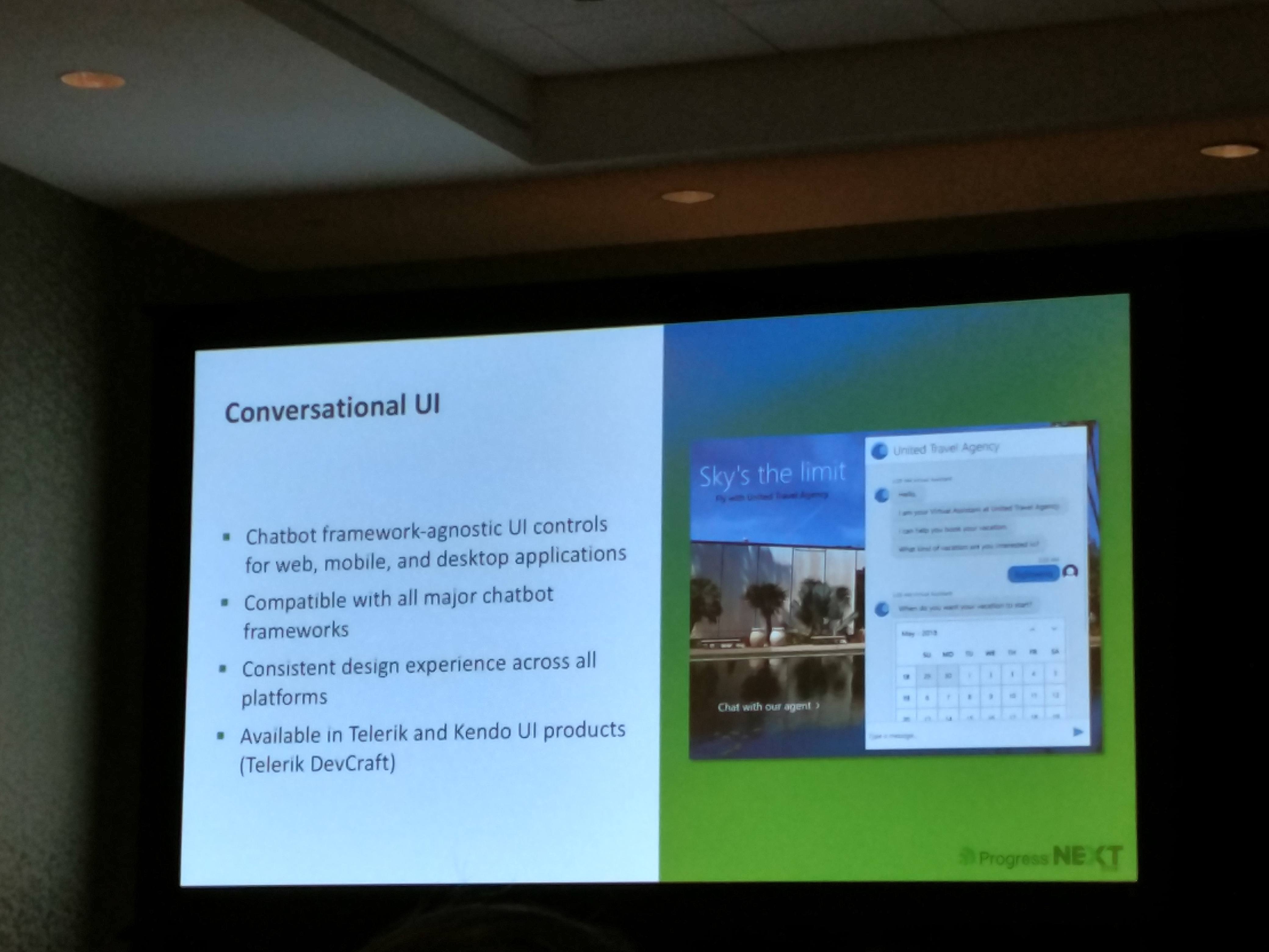ProgressNEXT .NET Conversational UI ProgressNEXT .NET Conversational UI