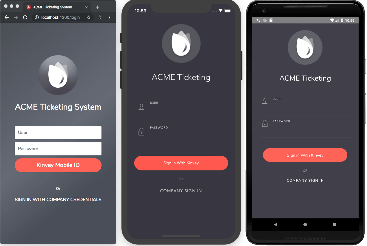 Kinvey Studio Cross-Platform Apps