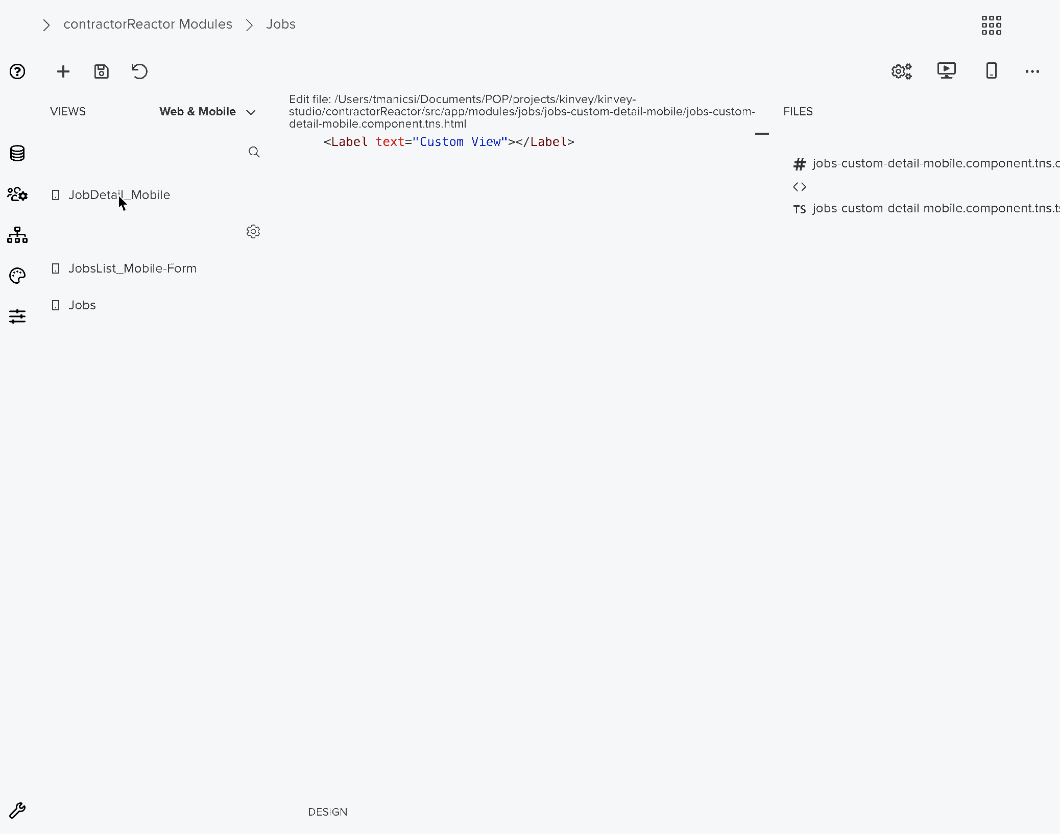 change code, then go