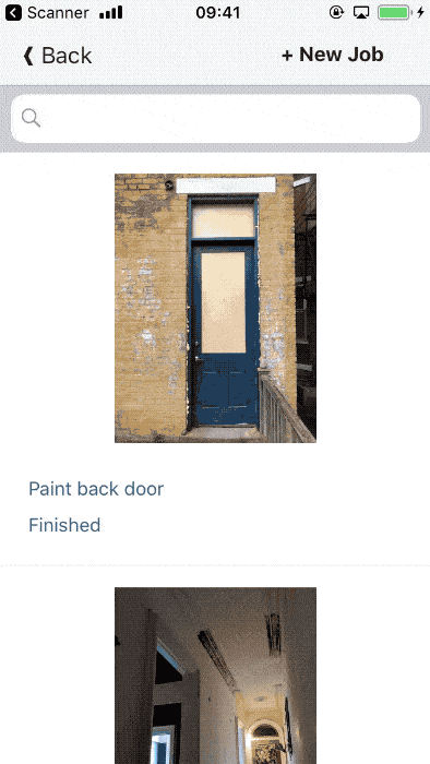 a look at the color changes