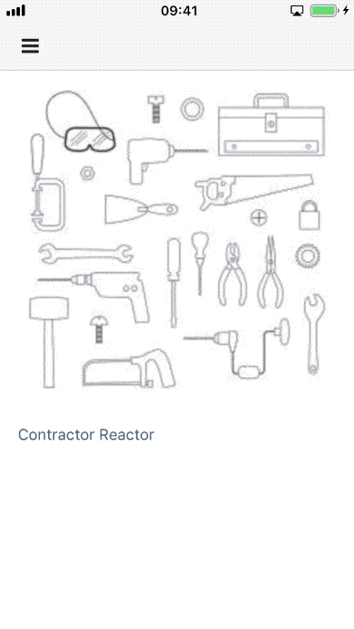 demo of the detail page