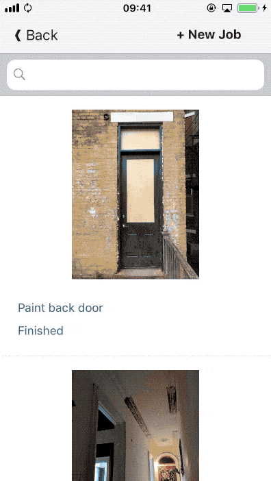 a demo of the photo feature
