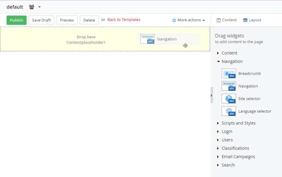 Drag and Drop User Interface Drag and Drop User Interface
