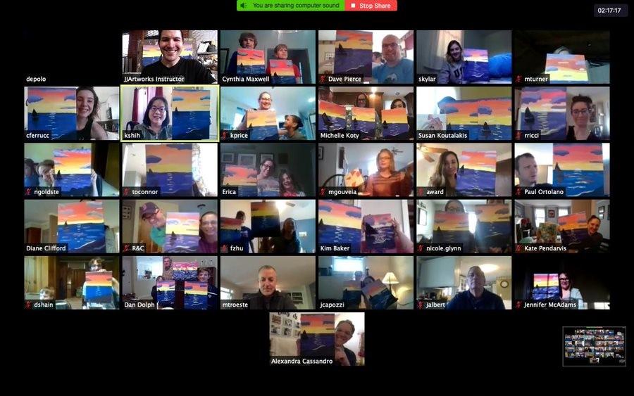 Virtual Paint Nights Virtual Paint Nights