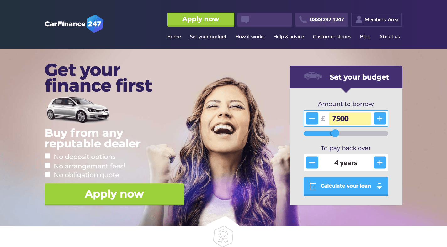 Car Finance 247 Homepage in 2018 Car Finance 247 Homepage in 2018