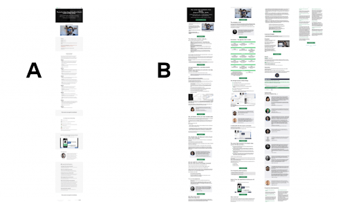 Data 36 Longform Content A/B Split Testing Example Data 36 Longform Content A/B Split Testing Example