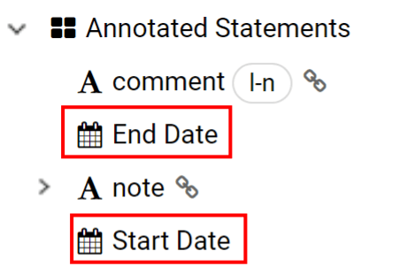 Annotated statement structure editing