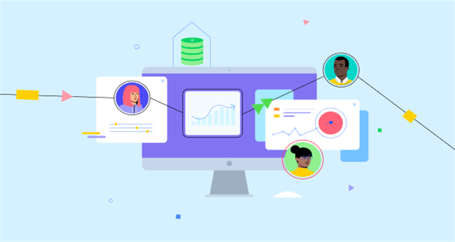 illustration of buyers journey