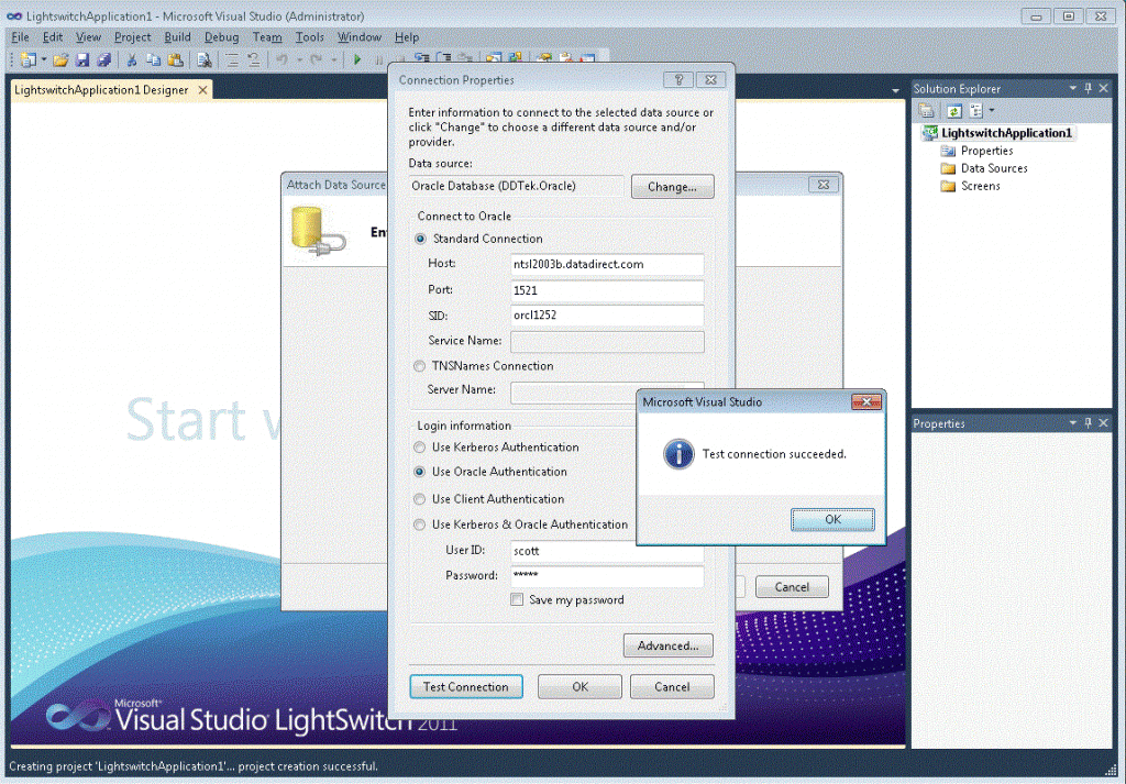 Lightswitch visual studio что это