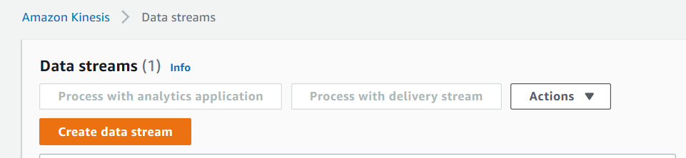 stream creation stream creation