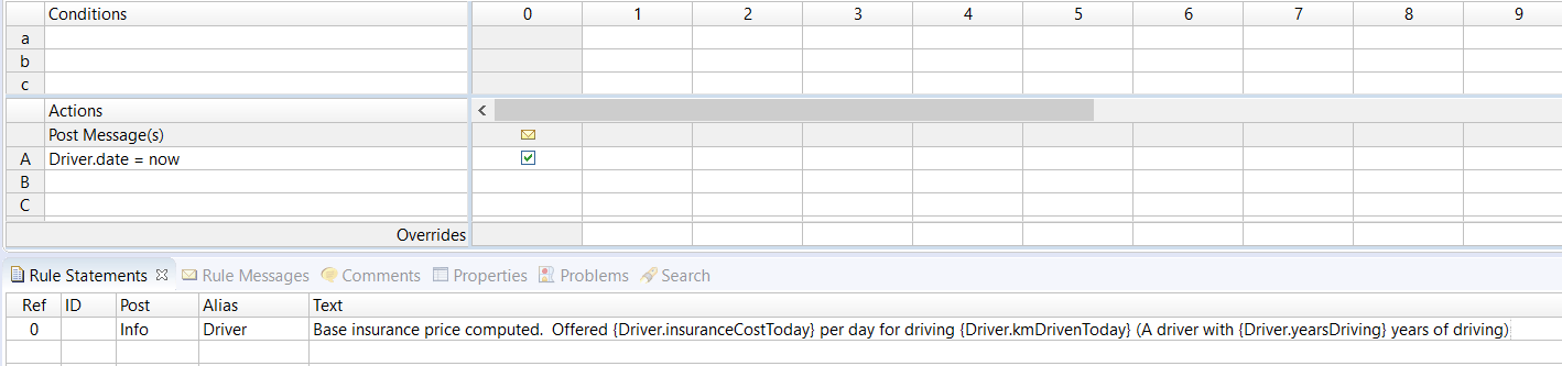 Rules statements Rules statements