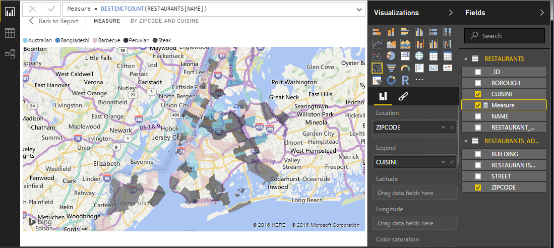 Cuisine by Zip Code Cuisine by Zip Code