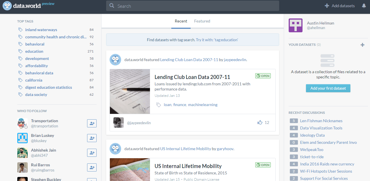 Data.World Data.World