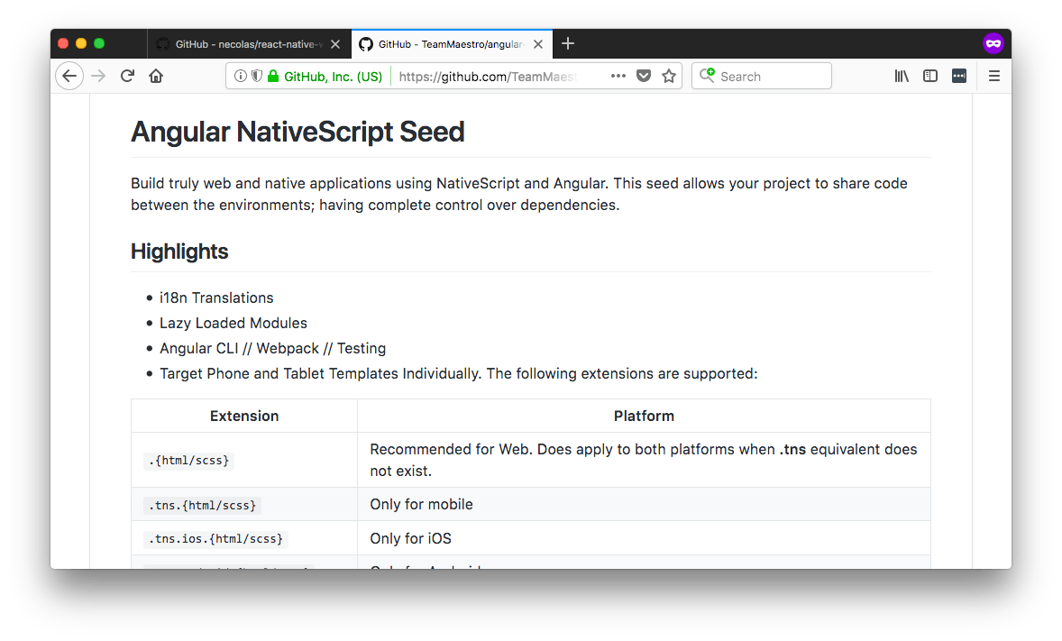 nativescript-angular-seed nativescript-angular-seed