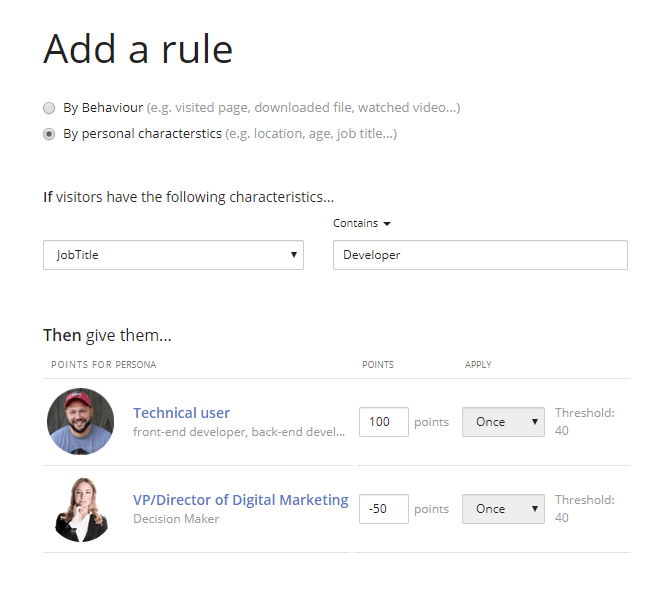 personas-scoring-rules Persona scoring rules