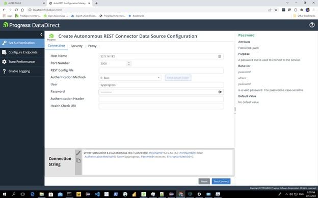 Create ARC Data Source Configuration Create ARC Data Source Configuration