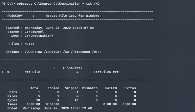 Getting Started Using Robocopy To Transfer Files