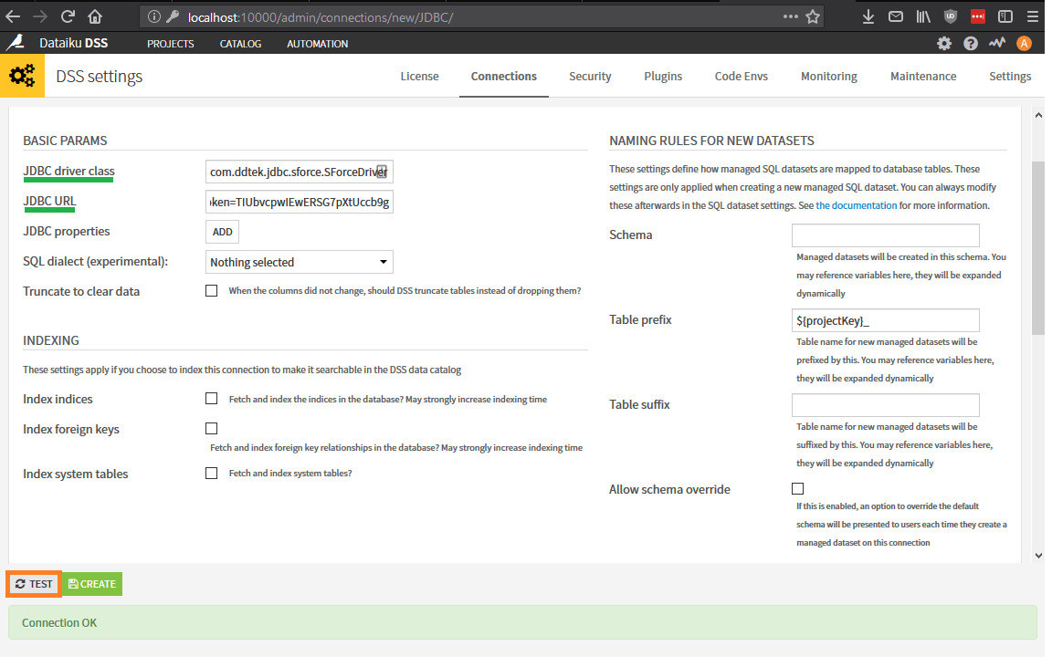 Salesforce Dataiku JDBC 2 Salesforce Dataiku JDBC 2