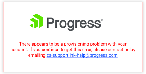 What does it mean when there is a provisioning problem with my account? What does it mean when there is a provisioning problem with my account?
